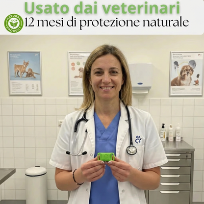 Ciondolo AAFQ™ - 12 mesi di protezione naturale per cani